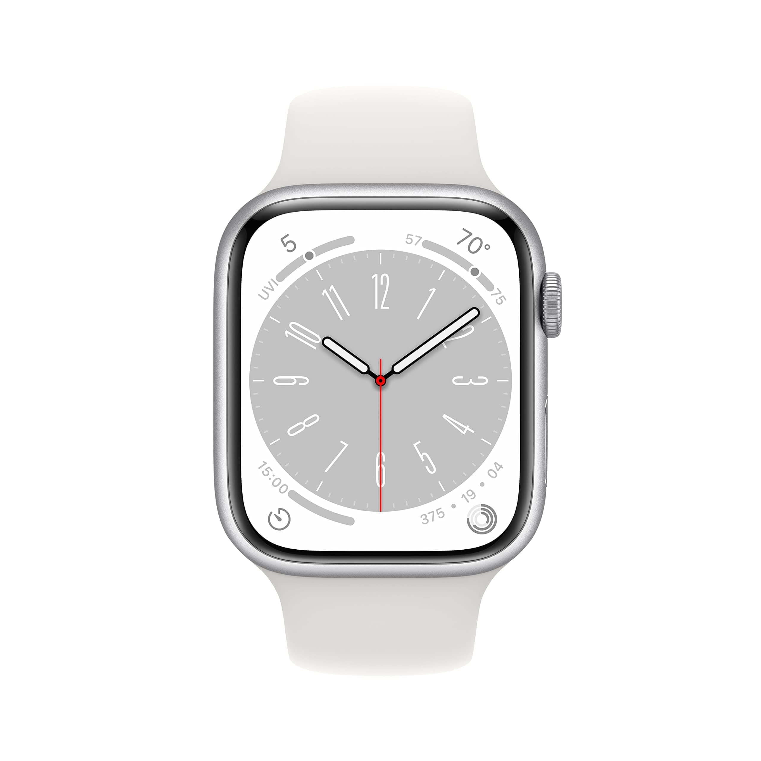 apple-watch-series-8-gps-cellular-45mm-smart-watch-silver-aluminium-case-with-white-sport-band-regular-fitness-tracker-blood-oxygen-ecg-apps-water-resistant