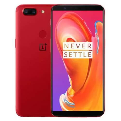 OnePlus 5T 64GB, 6GB Ram Lava single sim Red