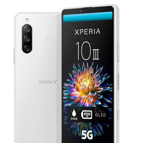 sony-xperia-10-mark-3-128gb-6gb-ram-white-smartphone-showcasing-oled-display-and-sleek-design