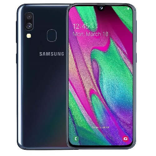 Samsung Galaxy A40 64GB 4GB Ram Dual Sim Black