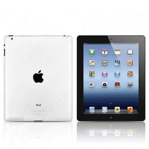 Apple iPad 2 WiFi 32GB showing front and back design with apps on screen